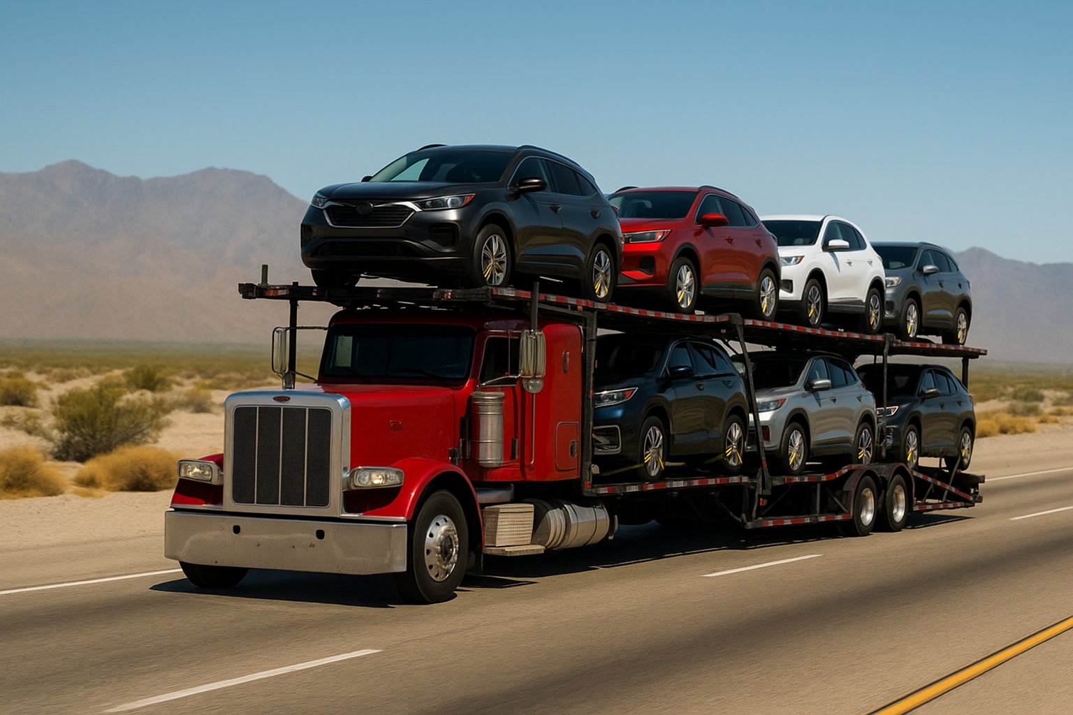 California to Texas car shipping