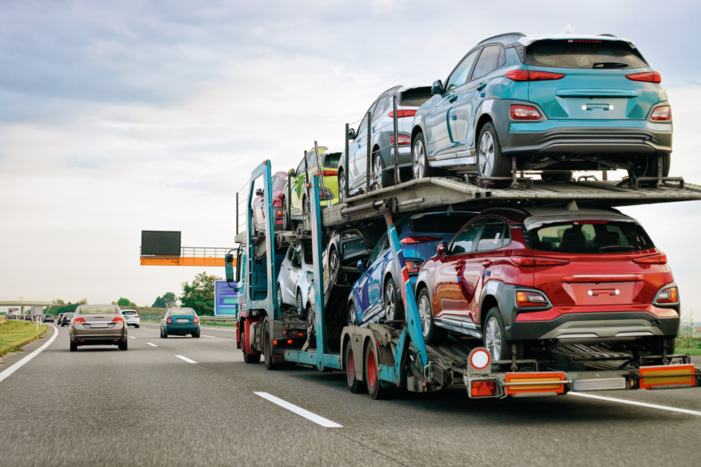 car haulers are used for auto transport services